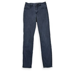 AMERICAN EAGLE AEO Women’s Dark Gray Super Stretch Sky High Jegging Jeans Size 4